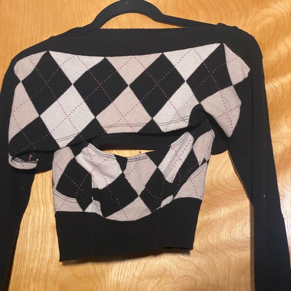 ‘Dana Foley NYC’ recycled. knit crop top - Picture 6 of 8